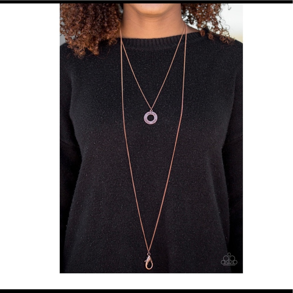 3/$10 “Secret Of Success”  Lanyard and earrings